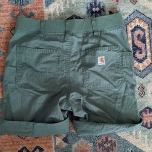 Carhartt Green Shorts Size 2